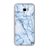Blauw marmer: Samsung Galaxy J4 Plus Transparant Hoesje Blauw marmer: Samsung Galaxy J4 Plus Transparant Hoesje
