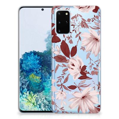 Smartphone hoesje Samsung Galaxy S20 Plus Watercolor Flowers