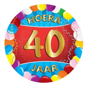 Bierviltjes 40 jaar feestartikelen   -