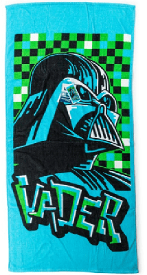 Star Wars Darth Vader strandlaken blauw 70x140 cm Star Wars Darth Vader strandlaken blauw 70x140 cm
