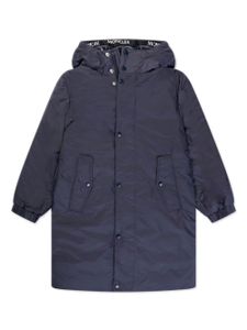 Moncler Enfant doudoune à capuche - Bleu