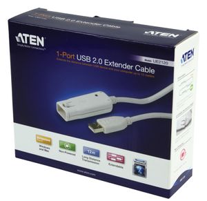 ATEN 1 poort USB 2.0 verlengkabel