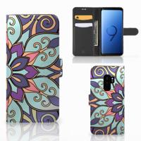 Samsung Galaxy S9 Plus Hoesje Purple Flower Samsung Galaxy S9 Plus Hoesje Purple Flower