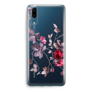 Mooie bloemen: Huawei P20 Transparant Hoesje