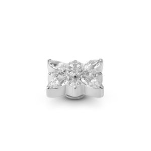 Melano Vivid Brooch CZ Steentje Crystal Zilver