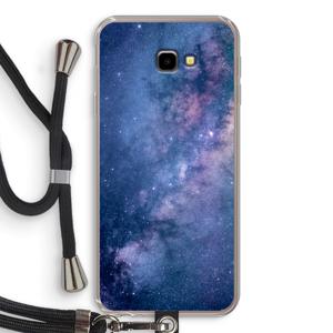 Nebula: Samsung Galaxy J4 Plus Transparant Hoesje met koord