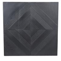 PTMD wandpaneel mixa zwart 90 x 90 cm | 2 stuks