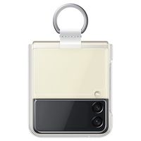 Samsung Galaxy Z Flip3 5G Transparante Cover met Ring EF-QF711CTEGWW - Doorzichtig - thumbnail