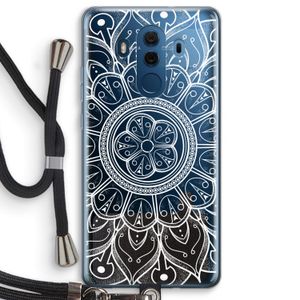 Roses Are Red: Huawei Mate 10 Pro Transparant Hoesje met koord