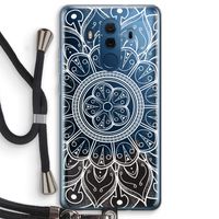 Roses Are Red: Huawei Mate 10 Pro Transparant Hoesje met koord