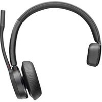 POLY Voyager 4310 Headset Draadloos Hoofdband Kantoor/callcenter Bluetooth Zwart
