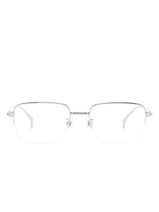 Dunhill lunettes de vue à monture rectangulaire - Argent