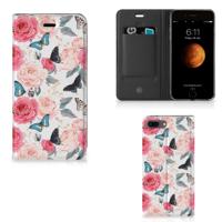 Apple iPhone 7 Plus | 8 Plus Smart Cover Butterfly Roses Apple iPhone 7 Plus | 8 Plus Smart Cover Butterfly Roses