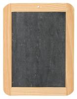 Krijtbordje met houten rand 16,5x21,5 cm