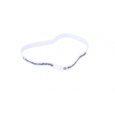 The Indian Maharadja Hairband - Wit