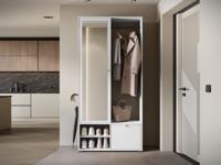 Vestiaire DAFFY 1 deur wit