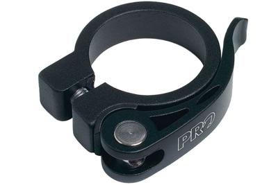Pro QR Zadelpenklem 28,6 mm met hendel - Zwart