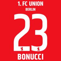 Bonucci 23 (Officiële Union Berlin Bedrukking 2023-2024) - thumbnail