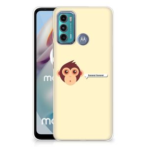 Motorola Moto G60 Telefoonhoesje met Naam Monkey