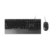 Rapoo NX2000 Wired Desktop Set Toetsenbord Zwart