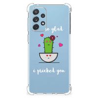 Samsung Galaxy A73 Stevig Bumper Hoesje Cactus Glad - thumbnail