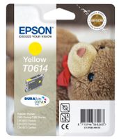 Epson Teddybear inktpatroon Yellow T0614 DURABrite Ultra Ink - thumbnail