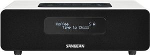 Sangean: DDR-36 Radio met Bluetooth en DAB+ - Wit