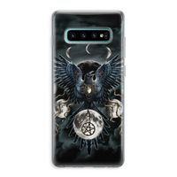 Sinister Wings: Samsung Galaxy S10 Plus Transparant Hoesje