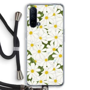 Summer Daisies: OnePlus Nord CE 5G Transparant Hoesje met koord