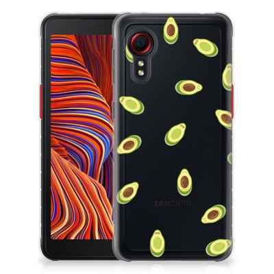 Samsung Galaxy Xcover 5 | Siliconen Case | Avocado Samsung Galaxy Xcover 5 | Siliconen Case | Avocado