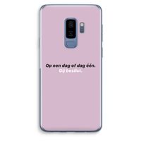 gij beslist: Samsung Galaxy S9 Plus Transparant Hoesje