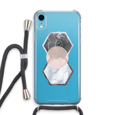 Creatieve toets: iPhone XR Transparant Hoesje met koord
