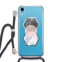 Creatieve toets: iPhone XR Transparant Hoesje met koord