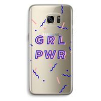 GRL PWR: Samsung Galaxy S7 Edge Transparant Hoesje