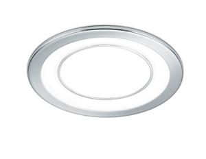 Trio Led inbouwspotCore 8,2cm grijs - 652610106