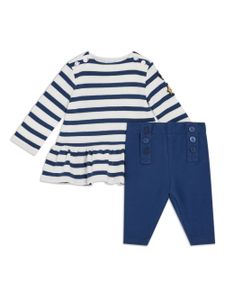 POLO RALPH LAUREN KIDS ensemble haut-legging en jersey - Bleu