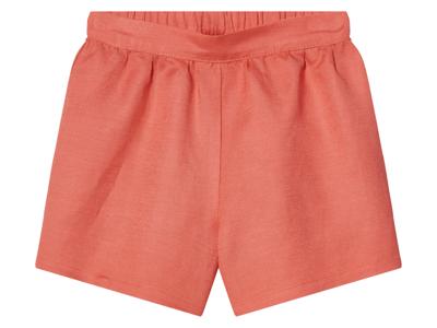 lupilu Korte linnen kinder broek (Koraal, 98/104)