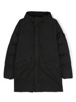 Stone Island Junior doudoune à motif Compass - Noir - thumbnail