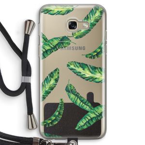 Lange bladeren: Samsung Galaxy A5 (2017) Transparant Hoesje met koord