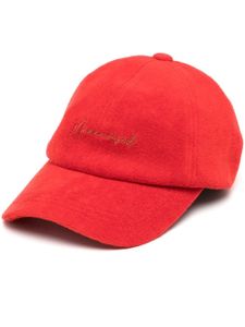 Goen.J casquette Mademoiselle en éponge - Rouge