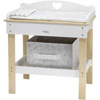 VIGA poppencommode met badkuip, h: 50 cm, l: 54,5 cm, b: 30 cm, 1 stuk