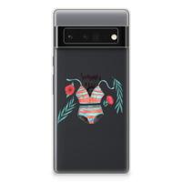 Google Pixel 6 Pro Telefoonhoesje met Naam Boho Summer Google Pixel 6 Pro Telefoonhoesje met Naam Boho Summer
