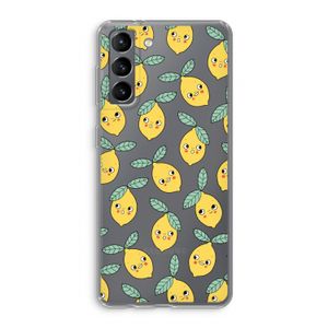 Citroenen: Samsung Galaxy S21 Transparant Hoesje