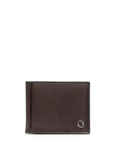 Orciani portefeuille en cuir à plaque logo - Marron