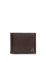 Orciani portefeuille en cuir à plaque logo - Marron Orciani portefeuille en cuir à plaque logo - Marron