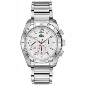 Lacoste horlogeband 2010604 / LC-53-1-14-2301 Staal Staal / RVS 24mm