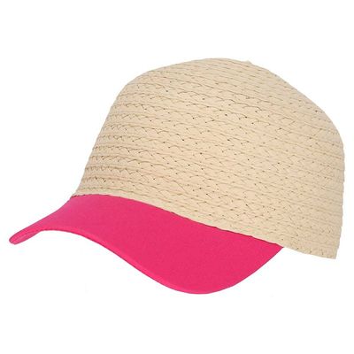 Sarlini Pet Straw Natuur/Fuchsia