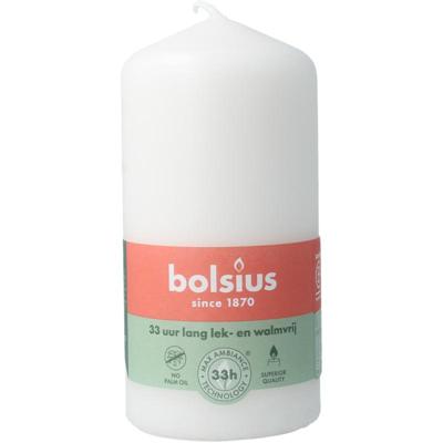 Bolsius stompkaars 120/58 cloudy white