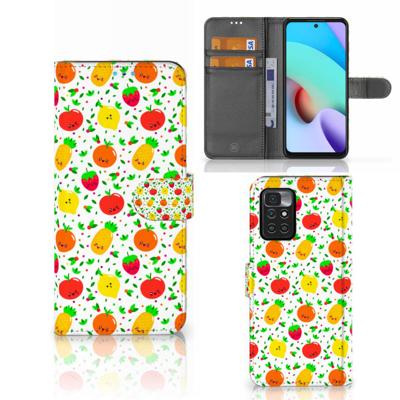 Xiaomi Redmi 10 | Book Cover | Fruits