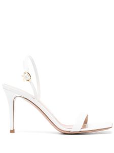 Gianvito Rossi sandales Ribbon Stiletto à talon aiguille 85 mm - Blanc